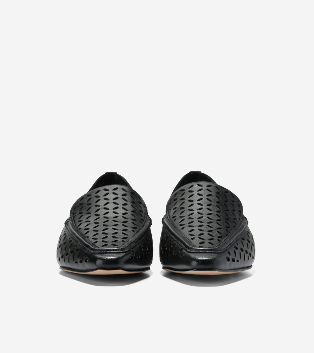 W33705:BLACK PERFORATED LTR