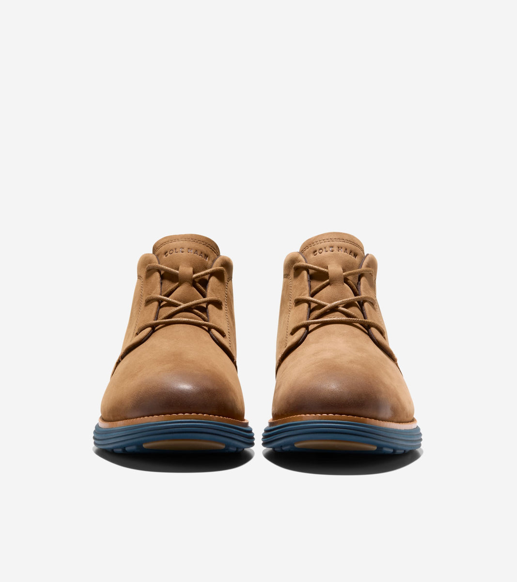 C41239:CH SPICED BROWN NUBUCK / NATURAL / MAJOLICA BLUE WP