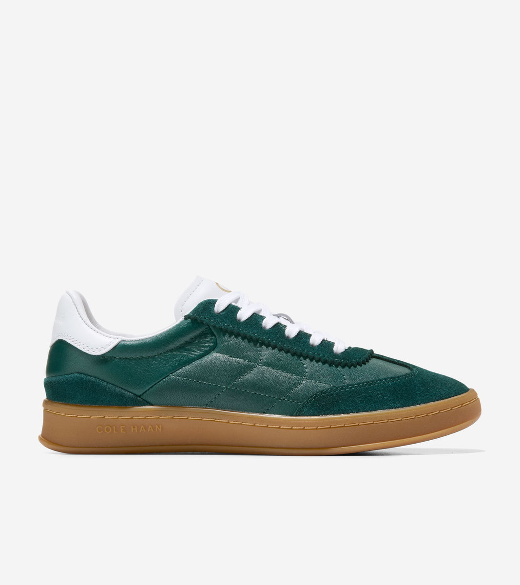 W30679:PONDEROSA PINE LEATHER AND SUEDE/OPTIC WHITE/CH GUM