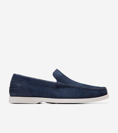 C40674:NAVY BLAZER NUBUCK / ANCIENT SCROLL