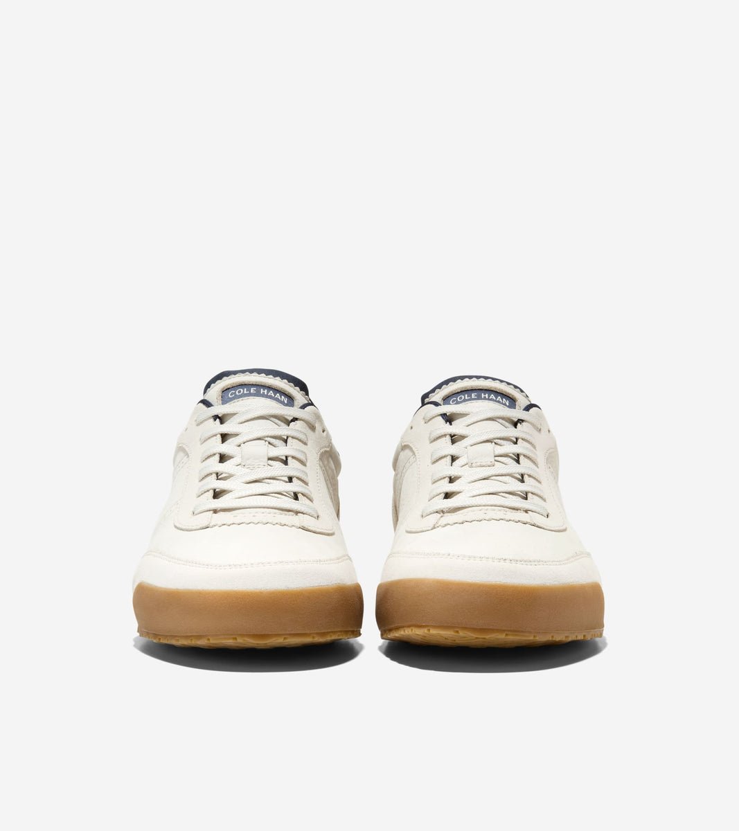 C43724:IVORY NUBUCK / SILVER BIRCH / NAVY BLAZER