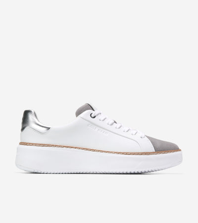 W33828:WHITE LTR/FROST GRAY SDE/SILVER METALLIC LTR