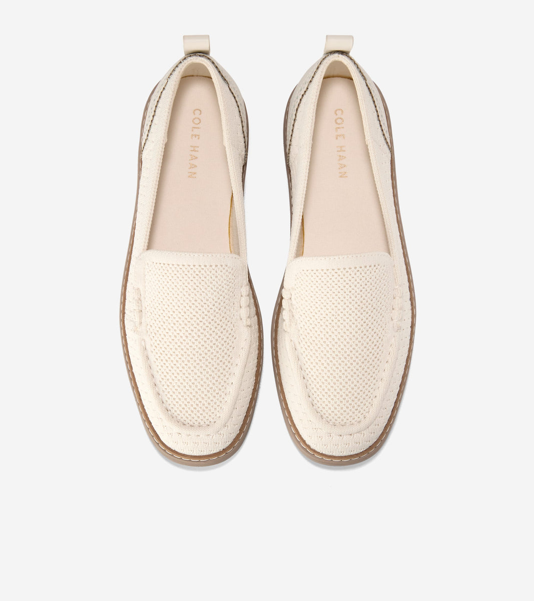 W33447:BIRCH KNIT/LEATHER/CH IRISH COFFEE