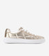 Soft Gold Quilted-White