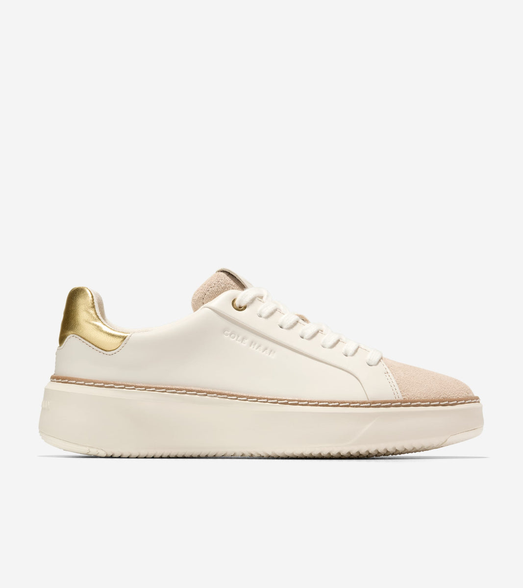 W33827:IVORY LTR/CH LT SESAME SDE/DK GOLD METALLIC LTR