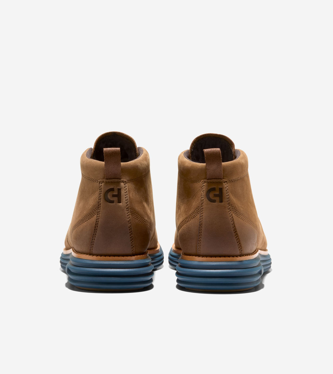 C41239:CH SPICED BROWN NUBUCK / NATURAL / MAJOLICA BLUE WP