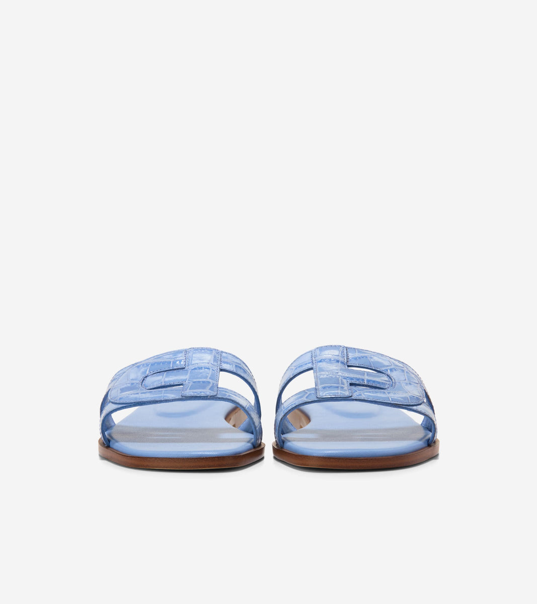 W35587:HYDRANGEA CROC PRINT LEATHER