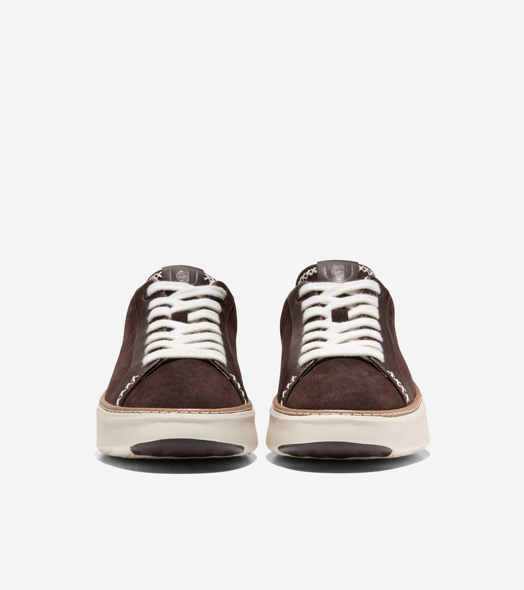 W34496:CH DK CHOCOLATE SUEDE/ CH DK CHOCOLATE LTHR/ IVORY