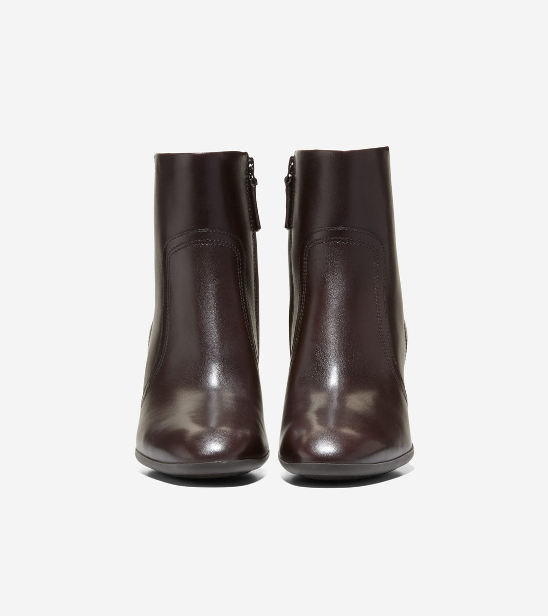 W35187:CH DK CHOCOLATE LTHR/ DK BROWN STACK