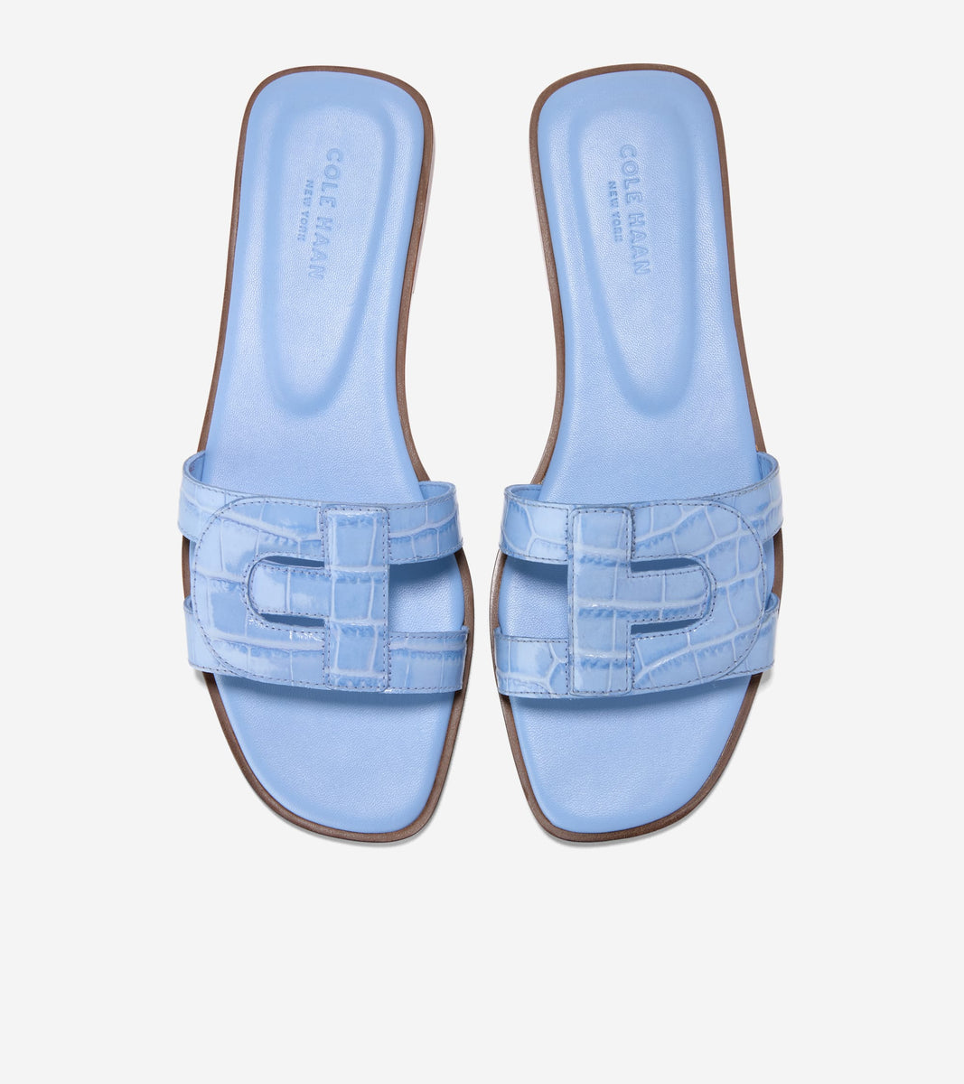 W35587:HYDRANGEA CROC PRINT LEATHER